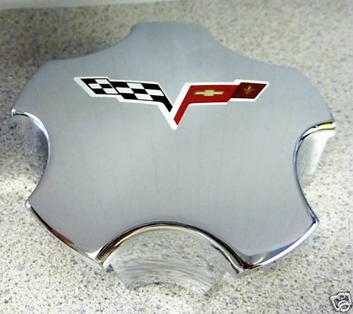 2006-13 C6 Z06 Corvette Wheel Center Cap Decal Set